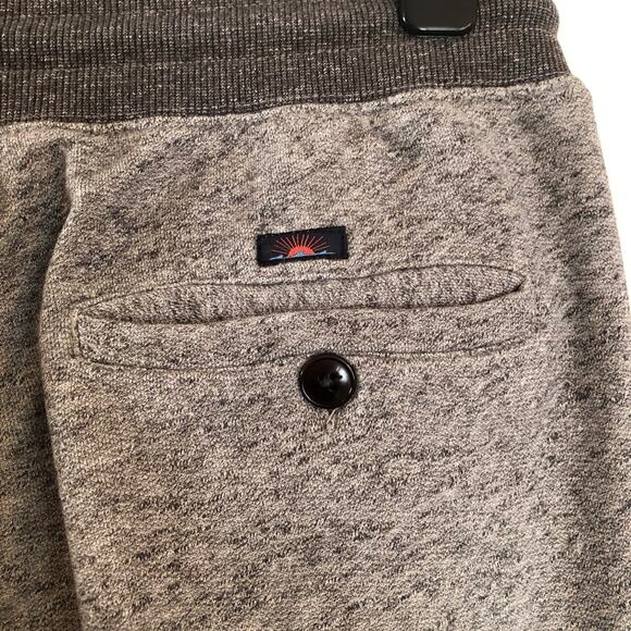 Faherty Double Knit Grey Sweatpant and Sweatshirt Set - Picture 14 of 16